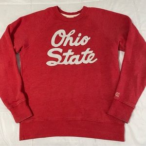 Homage Ohio State hoodie sweatshirt red women’s size medium